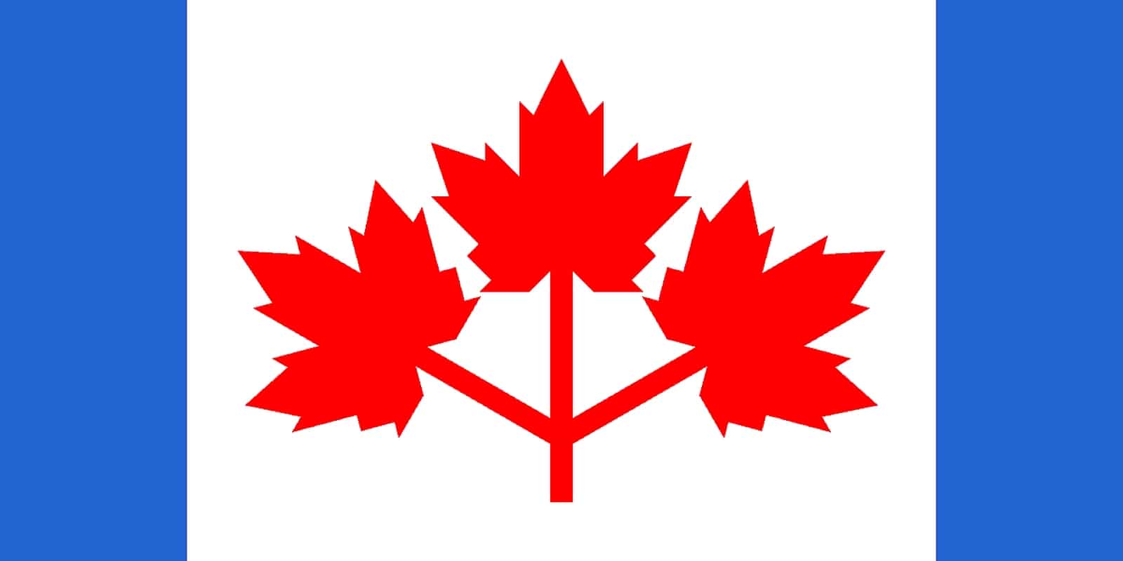 Flaggenfritze® Papierfahnen Kanada 