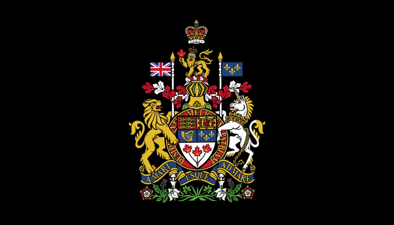 Das Wappen Kanadas. Foto gemeinfrei