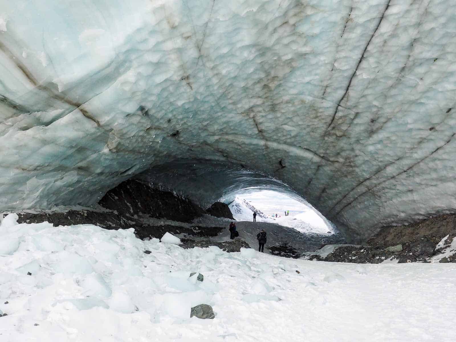 Die Ice Cave in Haines Junction. Foto Faszination Kanada