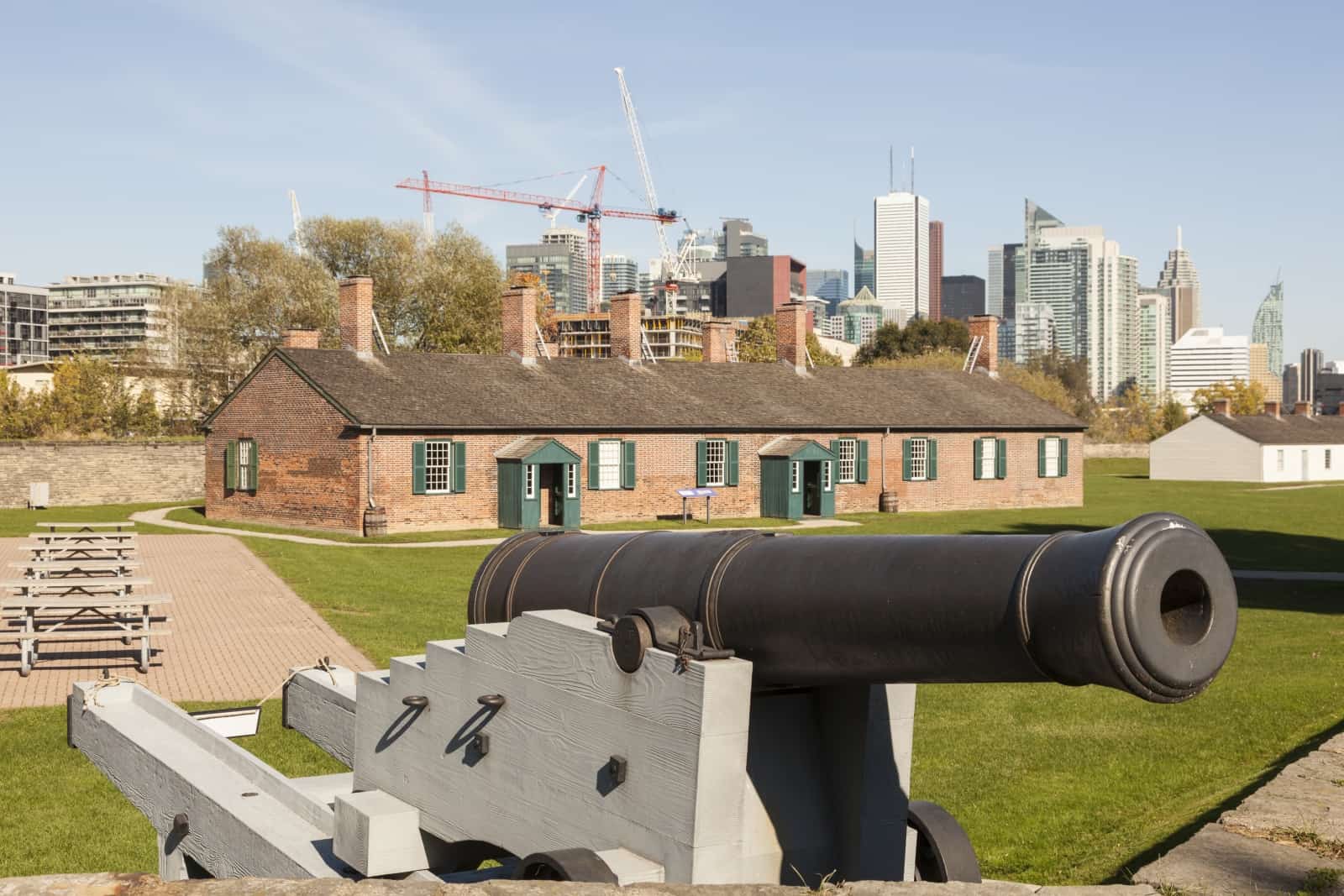 Fort York im Herzen Torontos. Foto p.lange
