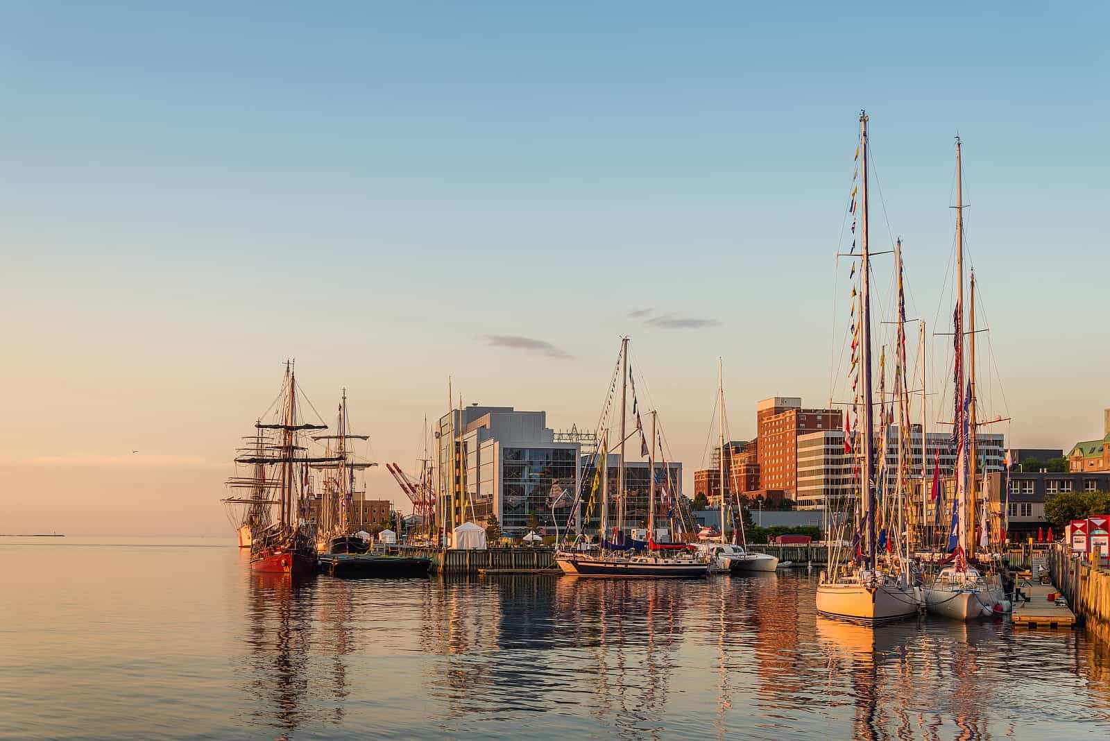 Der Hafen von Halifax, einer der größten Naturhäfen der Welt.