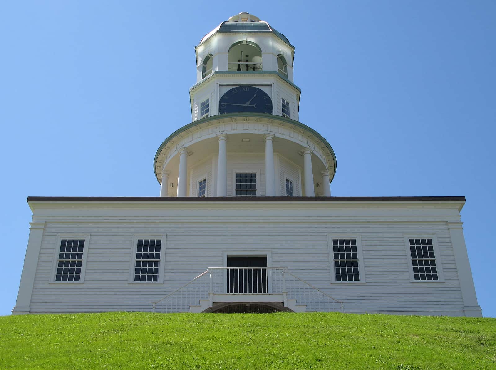 Der Uhrenturm der Zitadelle von Halifax. 