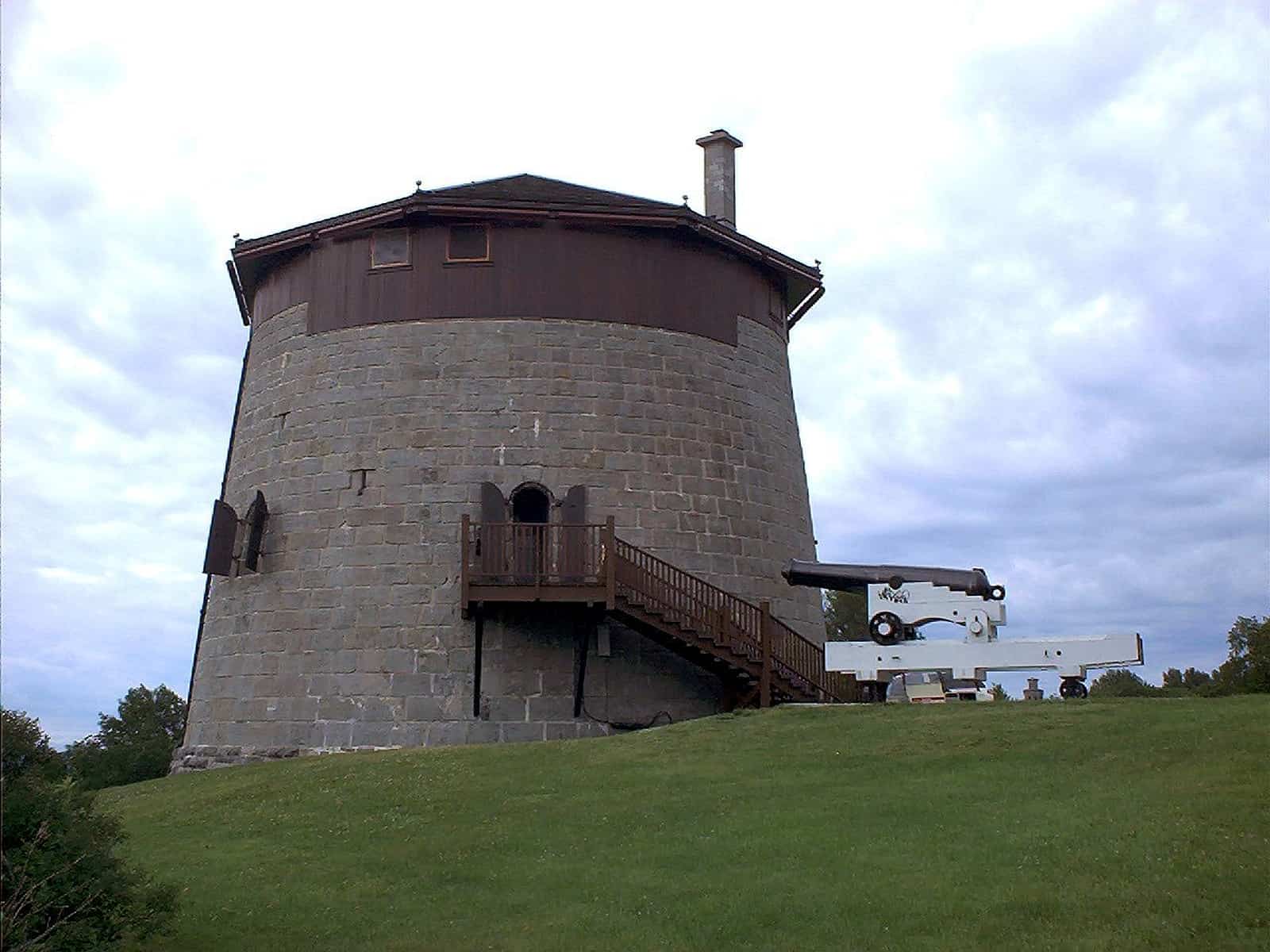 Der Martello-Turm Nr. 1 im Battlefields Park. Foto Skarg/CC BY 2.5