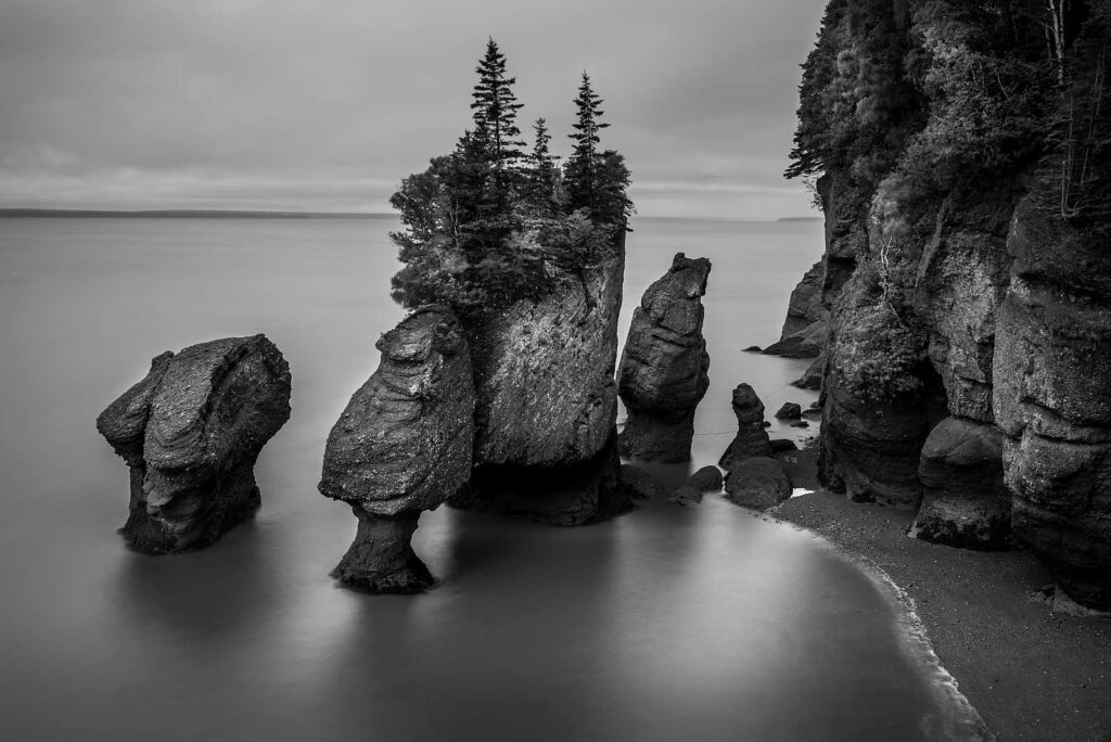 Die Hopewell Rocks in der Bay of Fundy. Foto vincentstthomas/Stockfoto