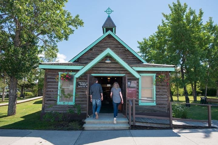Ein besonderes Museum und eines der ältesten Gebäude in Whitehorse, die Old Log Church. Foto Diözese Yukon/Whitehorse