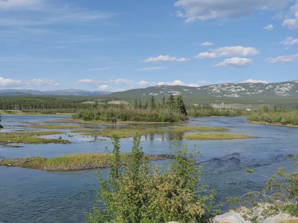 Eine der Lebensadern für Mensch und Natur, der namensgebende Yukon River. Foto apr