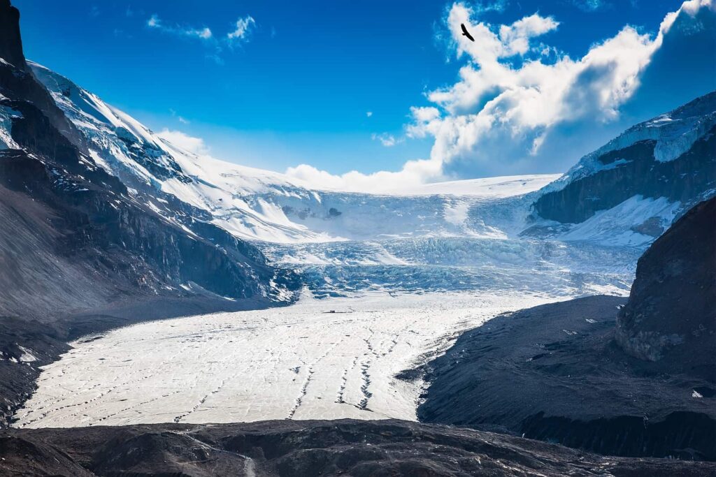 Blick auf das Columbia Icefield im Banff Nationalpark. Foto kavramm / Deposit