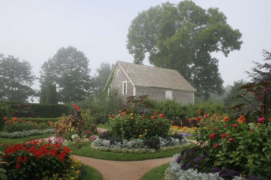 Ein wunderschöner Blick in den Victorianischen Garten, Teil der Annapolis Royal Historic Gardens. Foto Trish Fry / AR Historic Gardens