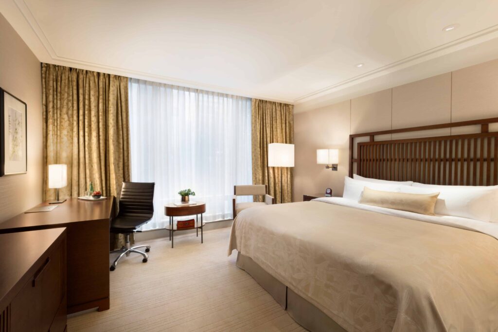 Blick in einen Superior Room des Shangri-La in Vancouver. Foto © Shangri-La Hotels & Resorts 